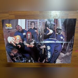 Vintage 2001 Slipknot Band Poster